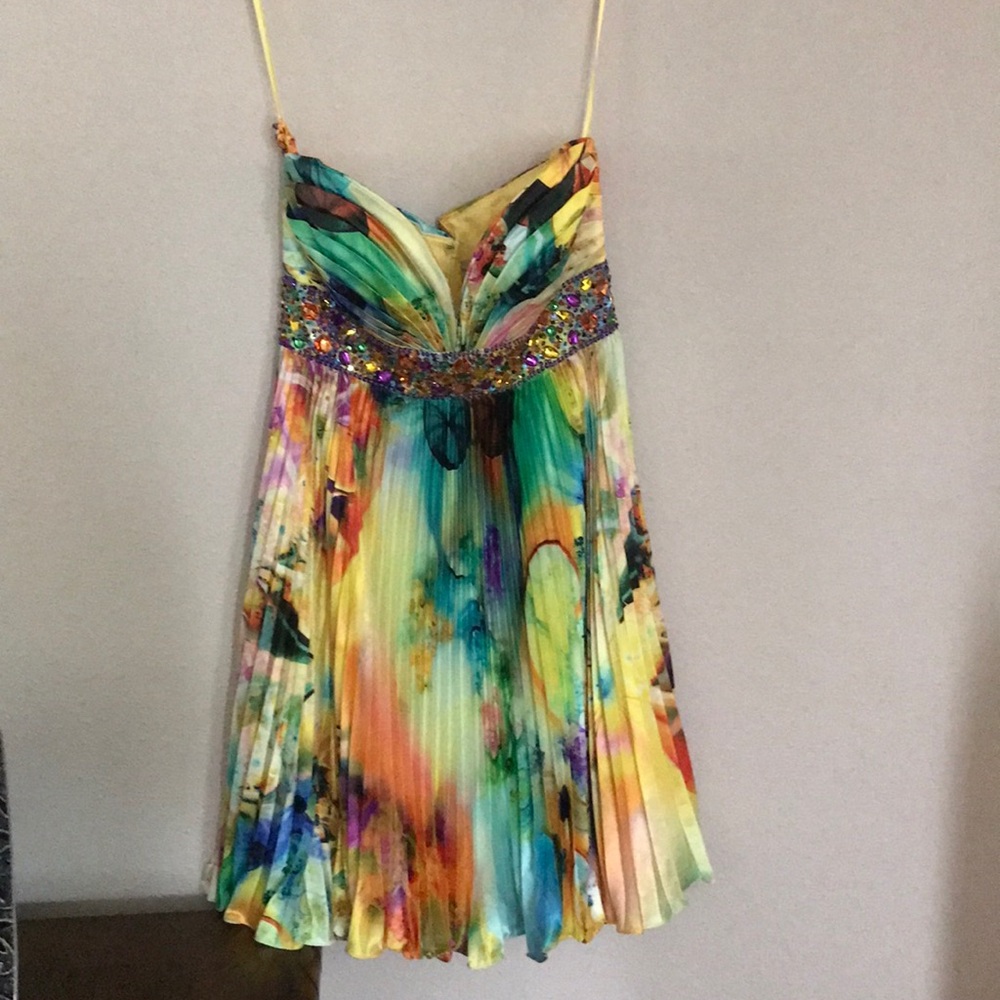 Corset dress strapless